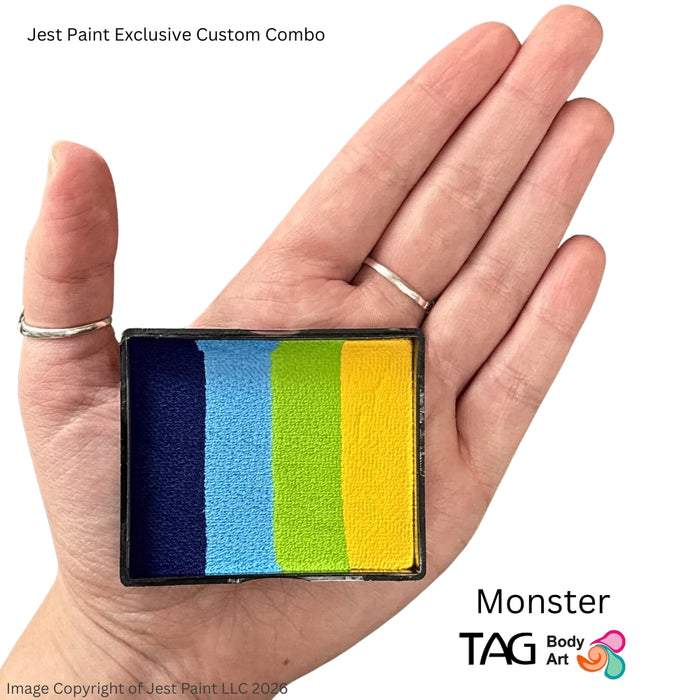 TAG Face Paint Split Cake - EXCL Monster 50gr  #35