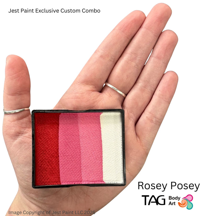 TAG Face Paint Split Cake -  EXCL Rosey Posey 50gr  #12