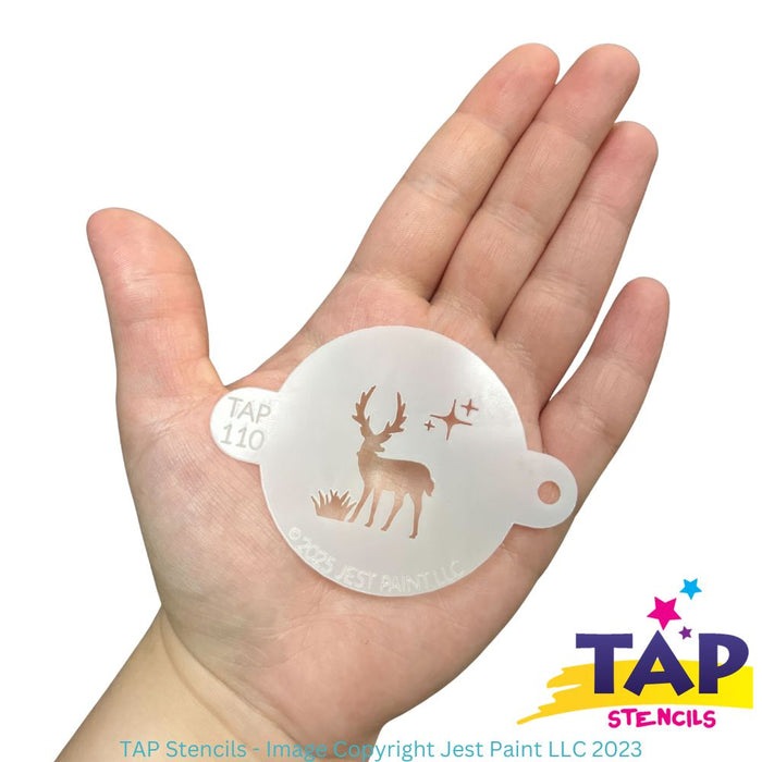 TAP 110 Face Painting Stencil -  Reindeer