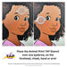 TAP 006 Face Painting Stencil - Animal Print