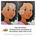 TAP 002 Face Painting Stencil - Flowers