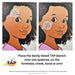 TAP 099 Face Painting Stencil - Swirly Detail