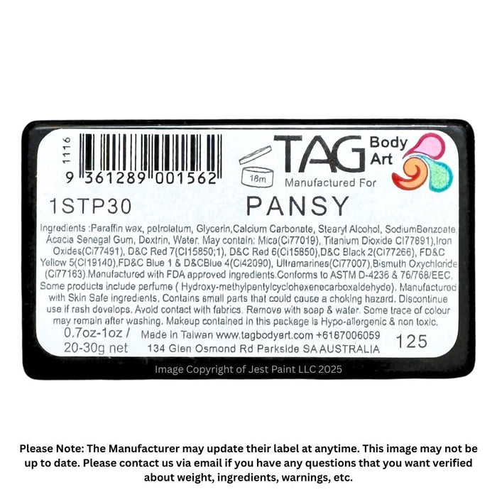 TAG Face Paint |  1 Stroke - Pansy   #14