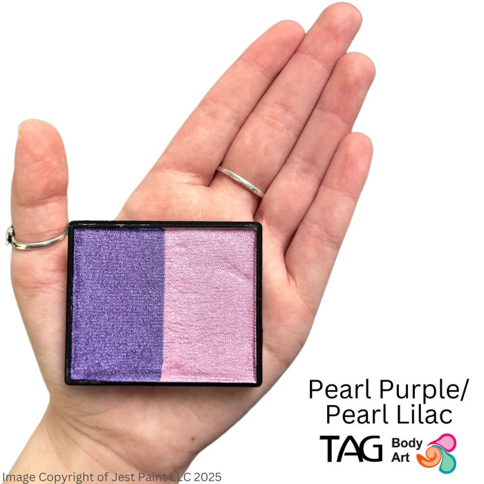 TAG Face Paint Split - Pearl Purple and  Pearl Lilac 50gr #4