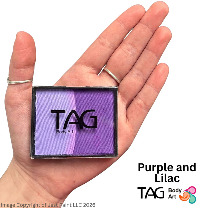 TAG Face Paint Split - Purple and Lilac 50gr   #9