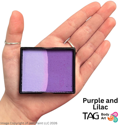 TAG Face Paint Split - Purple and Lilac 50gr   #9