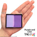 TAG Face Paint Split - Purple and Lilac 50gr   #9