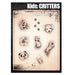 Tattoo Pro KIDS - KDS1 - Body Painting Stencil - Critters