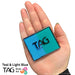 TAG Face Paint Split - Teal and Light Blue 50gr  #4