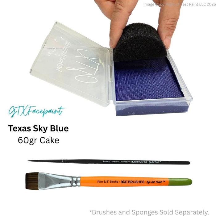 GTX Paint | Crafting Cake - Neon Texas Sky Blue 60gr   (SFX - Non Cosmetic)