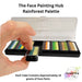 Facepainting Hub | Face Painting Palette |  RAINFOREST PALETTE  (8 x 14gr)