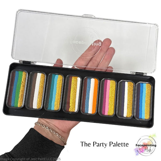 Facepainting Hub | Face Painting Palette |  THE PARTY PALETTE  (8 x 14gr)