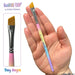 Lodie Up | Face Painting Brush by Elodie Ternois - Tiny Angle Brush 3/8"