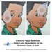 Topaz Stencils | Face Painting Stencil - Basketball  (0149)