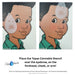 Topaz Stencils | Face Painting Stencil - Cannabis (0192)