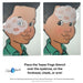 Topaz Stencils | Face Painting Stencil -  Frogs (01316)