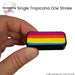Facepainting Hub |  OneStroke Palette Single Refill - TROPICANA - 14gr