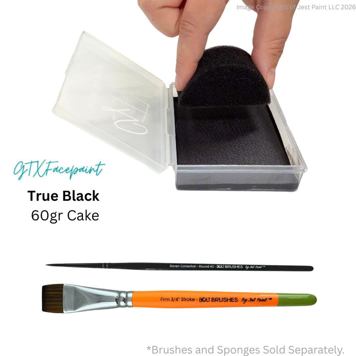 GTX Face Paint | Crafting Cake - Regular True Black 60gr