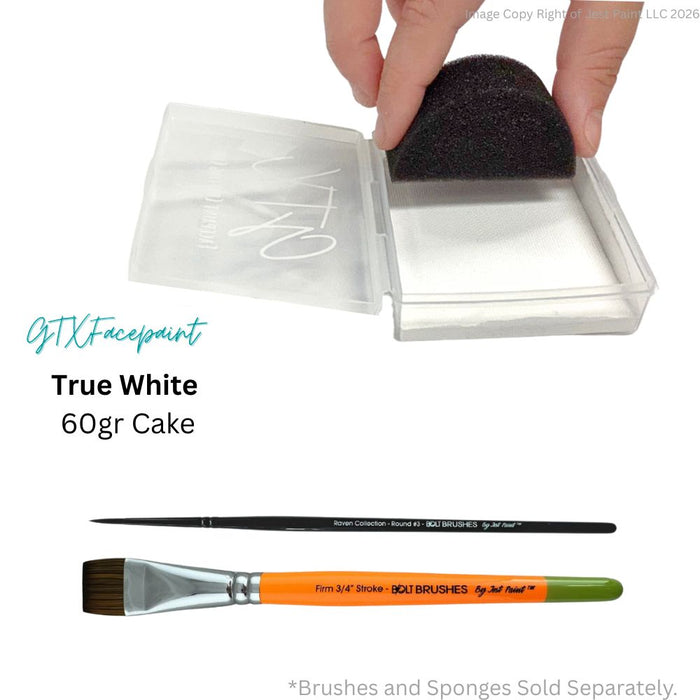 GTX Face Paint | Crafting Cake - Regular True White 60gr