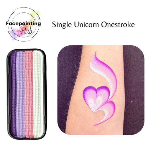 Facepainting Hub |  OneStroke Palette Single Refill -  UNICORN -  14gr