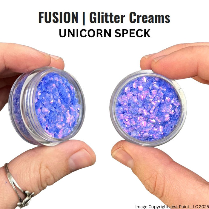 Fusion Body Art | Glitter Creams - UNICORN SPECK 10mL