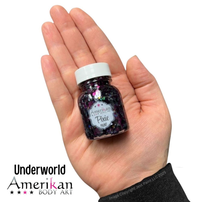 Pixie Paint Face Paint Glitter Gel - Underworld - Seasonal - 1 oz
