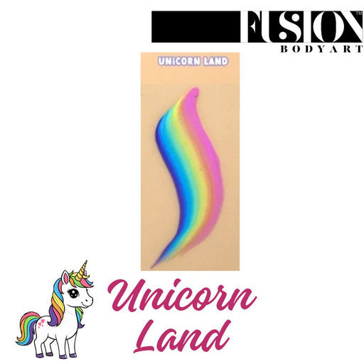 Fusion Body Art Face Paint | Split Cake | Unicorn Land by Lodie Up 30gr