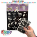 Glimmer Body Art |  UNICORNS & FAIRIES Set - 75 Fantasy Glitter Tattoo Stencils with Poster