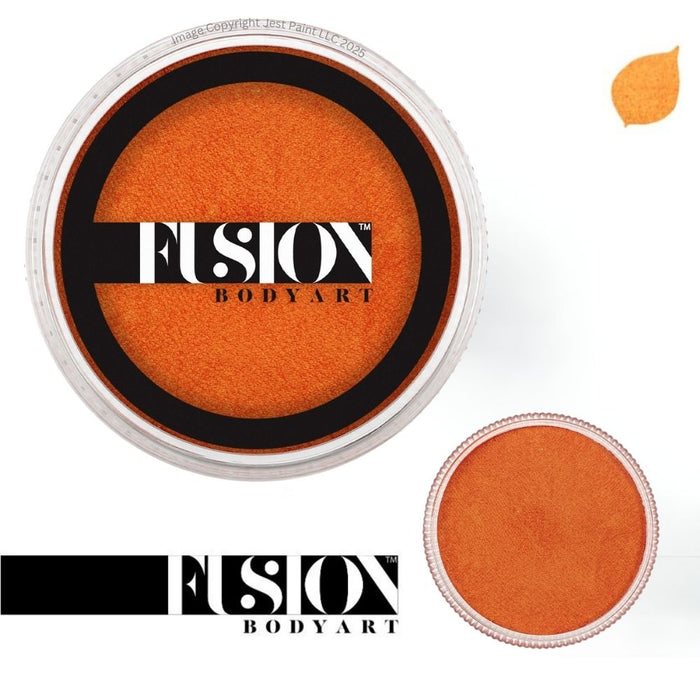 Fusion Body Art Face Paint | Pearl Juicy Orange 25g