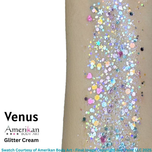 Amerikan Body Art | CHUNKY Glitter Cremes - New Formula - VENUS - .5oz