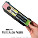 VIVID Glitter | GLEAM Glitter Cream | UV PASTEL GLOW  -   6 Color PALETTE (48gr)