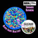 VIVID Glitter |  GLEAM Glitter Cream | Large SUMMER RAINBOW (30gr)