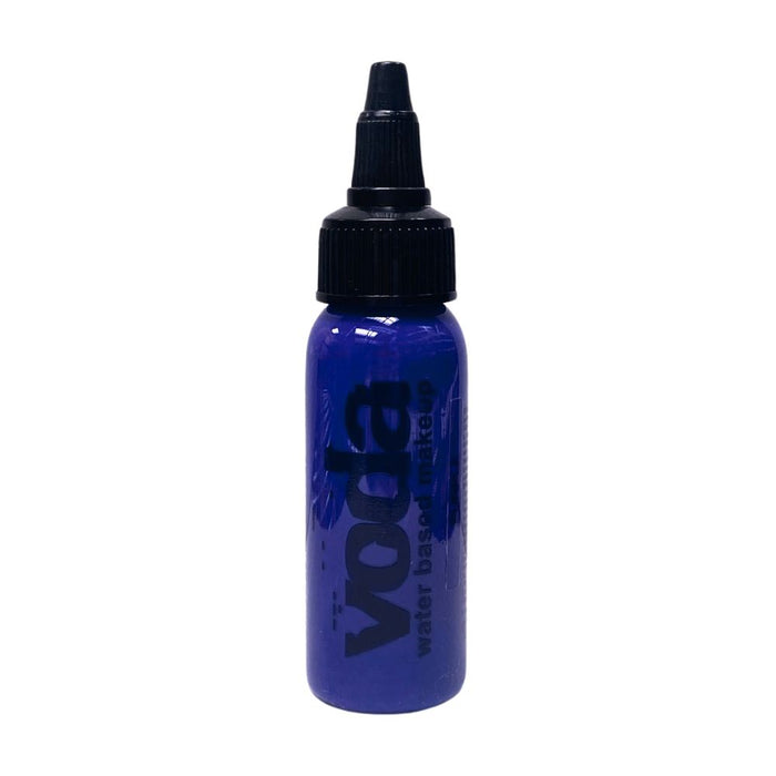 European Body Art | VODA (VIBE) Water Based Airbrush Body Paint - Standard Dark Blue - 1oz