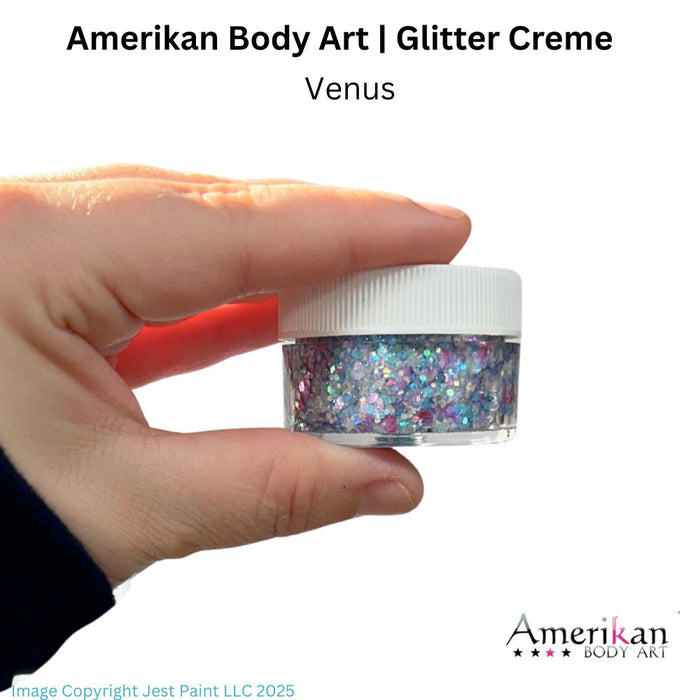 Amerikan Body Art | CHUNKY Glitter Cremes - New Formula - VENUS - .5oz