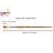 Face Painting Hub  | Face Painting Brush - Short Handle and Short Bristles - VERONA - 3/8" Angle