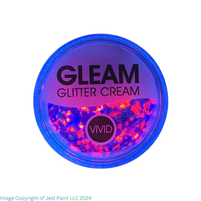 VIVID Glitter |  GLEAM Glitter Cream | Small BLAZIN UNICORN (10gr)