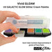 VIVID Glitter | GLEAM Glitter Cream | UV GALACTIC GLOW  -  6 Color Palette (48gr)