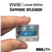 VIVID Glitter | LOOSE Chunky Hair and Body Glitter - Sapphire Splendor (7.5gr)