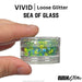 VIVID Glitter | LOOSE Chunky Hair and Body Glitter - Sea of Glass (7.5gr)
