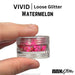 VIVID Glitter | LOOSE Chunky Hair and Body Glitter - UV Watermelon (7.5gr)