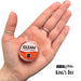 VIVID Glitter |  GLEAM Glitter Cream | Small UV King's Day (Orange) (10gr)