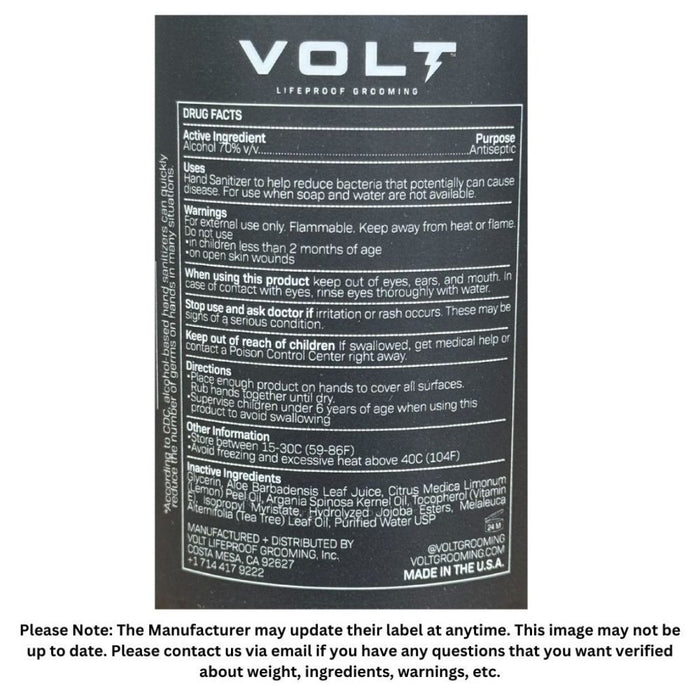 VOLT | Hand and Surface Sanitizer Spray 16oz