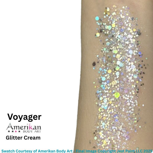 Amerikan Body Art | CHUNKY Glitter Creme - New Formula - VOYAGER - .5oz