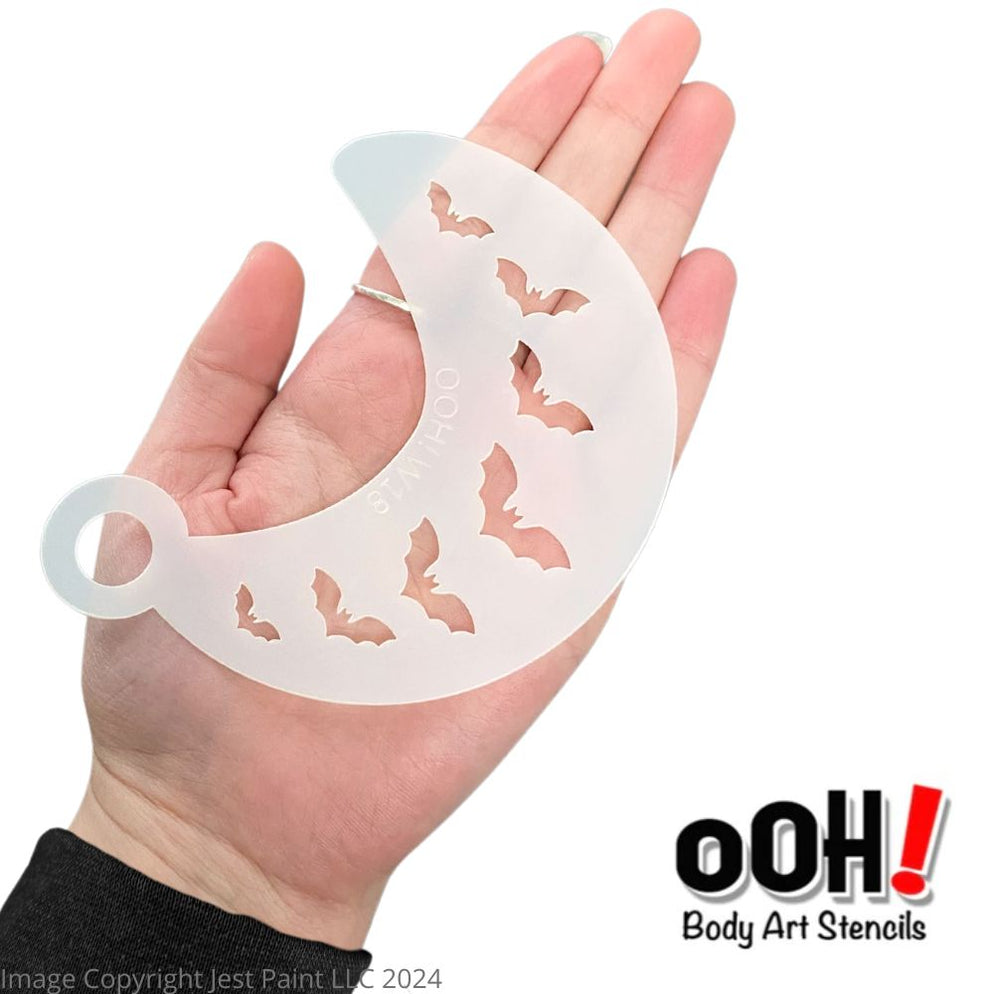 Tienda Ooh! Plantilla para pintar caras | Bat Wrap (W18) por Ooh ...