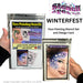 Stencil Eyes / Profiles - Face Painting Stencil - Winterfest