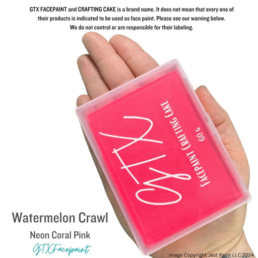GTX Paint | Crafting Cake - Neon Watermelon Crawl (Coral Pink) 60gr   (SFX - Non Cosmetic)