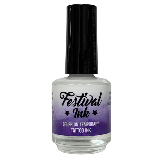 Art Factory | Alcohol Based Temporary Tattoo Ink - FESTIVAL INK - WHITE 15ml Bottle