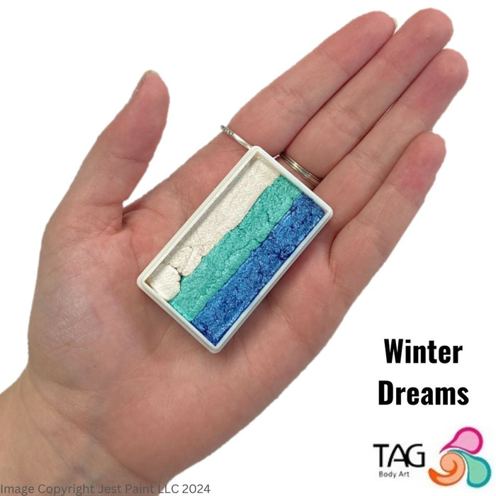 TAG Face Paint 1 Stroke - EXCL Winter Dreams (with Pearl White End) 30gr   #6