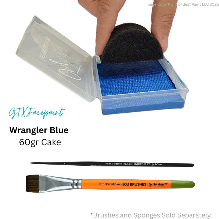 GTX Face Paint | Crafting Cake - Metallic Wrangler Blue  60gr