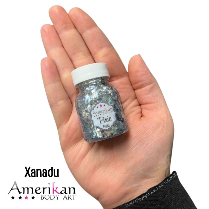 Pixie Paint Face Paint Glitter Gel - Xanadu -  Small 1oz